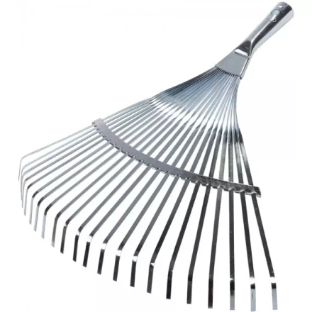 Грабли веерные RACO, 22 плоских зубца, гальванизир. покр., 450мм 4231-53/732 купить в Нягани