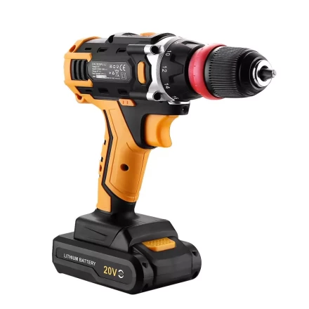 Дрель аккумуляторная DEKO DKCD20FU-Li, 063-4176, со съемным патроном купить в Нягани