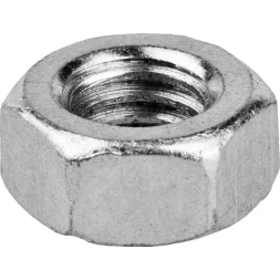 Гайка ЗУБР "МАСТЕР" шестигранная ГОСТ 5927-70, класс прочности 6, оцинкованная,  M20, 5кг 303550-20