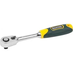 Трещотка для торцовых головок KRAFTOOL "PRO", Сr-V сталь, 60 зубцов, 1/4" 27794-1/4_z02