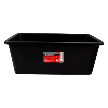 Таз прямоугольный строительный усиленный, 80 л Matrix 81472 купить в Нягани