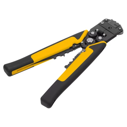Щипцы для зачистки электропроводов 0,2-6 мм2, функция обрезания проводов Denzel 17742 купить в Нягани
