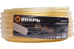 Шланг поливочный Силикон однослойный 3/4 дюймов, 25м (прозрачный) Вихрь 73/7/2/29