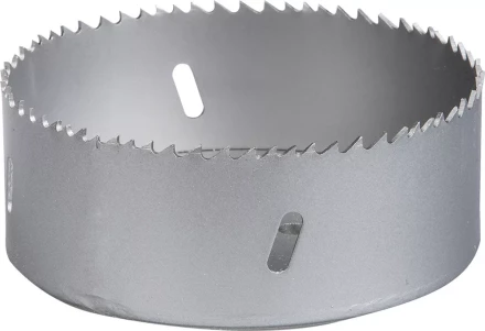 Коронка ЗУБР &quot;ЭКСПЕРТ&quot; биметаллическая, быстрорежущая сталь, глубина сверления до 38мм, d-114мм 29531-114_z01 купить в Нягани