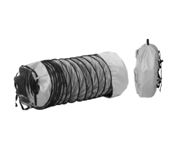 Комплект: рукав гибкий из ПВХ (350 мм, длина 6 м), сумка и фиксирующий ремень для теплогенераторов BALLU EC, EC/S, JUMBO