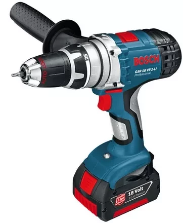 Дрель-шуруповерт аккумуляторная BOSCH GSR 18 VE-2-Li (0.601.865.302) купить в Нягани