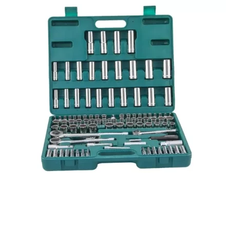 Набор головок торцевых  универсальный 1/2&quot; 1/4&quot; 3/8&quot;DR  5/32-15/16&quot;  4-22мм  ключи угловые 5/64&quot;-1/4&quot;  107предмета  S05Н48107S Jonnesway 48055 купить в Нягани