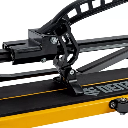 Плиткорез рельсовый Denzel 800х16мм, каретка на подш., стальная станина, усил. рукоятка-пенал 877016 купить в Нягани