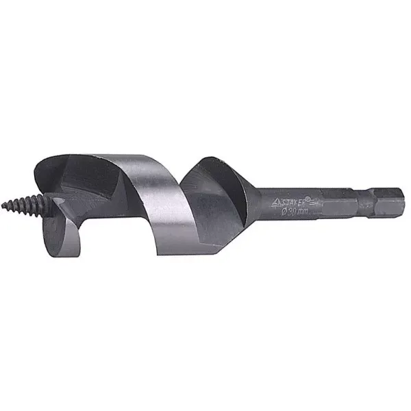 Сверло STAYER спиральное по дереву, шестигранный хвостовик, 26x130мм 29480-130-26 купить в Нягани