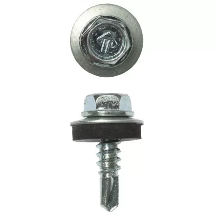 Саморезы ЗУБР &quot;ПРОФЕССИОНАЛ&quot; оцинков., для крепл. кров. матер. к металл. констр., 5.5x19мм, 500шт 4-300315-55-019 купить в Нягани