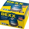 DEXX. Щетка чашечная усиленная для УШМ, жгутированная стальная проволока 0,5мм, 125ммхМ14 35106-125 купить в Нягани