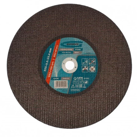 Круг отрезной по металлу 355 x 3,5 x 25,4 мм Gross 74394 купить в Нягани