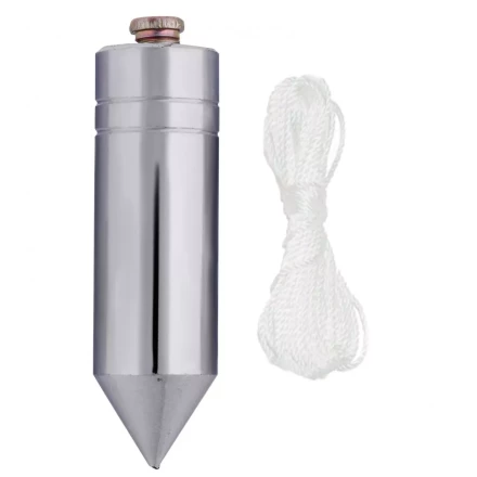 Отвес цилиндрический 300 г шнур 5 м Matrix 84888 купить в Нягани