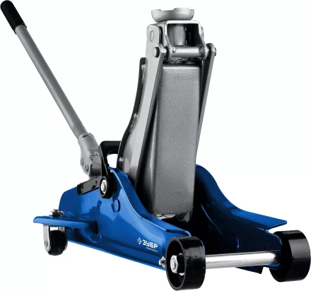 Домкрат гидравлический подкатной T65, 2,5т, 90-360мм, в кейсе, ЗУБР Профессионал 43057-2.5-K 43057-2.5-K купить в Нягани