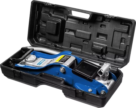 Домкрат гидравлический подкатной T65, 2,5т, 90-360мм, в кейсе, ЗУБР Профессионал 43057-2.5-K 43057-2.5-K купить в Нягани