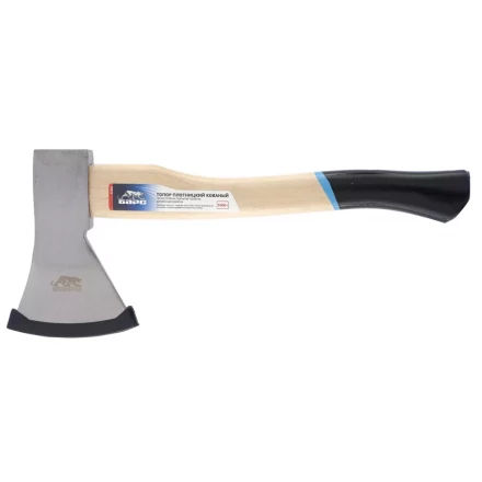 Топор плотницкий кованый деревянная рукоятка 1000гр пескоструйное покрытие полотна БАРС 21656 купить в Нягани