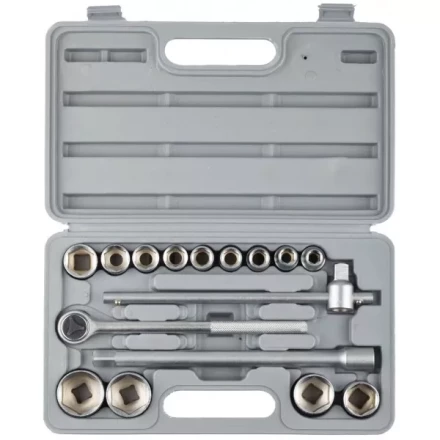 Набор STAYER Автомобильный инструмент &quot;STANDARD&quot; хромированное покрытие, 16 предметов 27583-H16 купить в Нягани