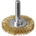 ЗУБР &quot;ПРОФЕССИОНАЛ&quot;. Щетка дисковая для дрели, витая латунированная стальная проволока 0,3мм, 38мм 3520-038_z02 купить в Нягани