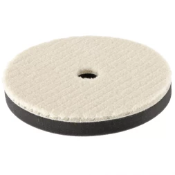 Насадка полировальная "под липучку" 150 мм короткая плетеная шерстяная нить MATRIX 75963