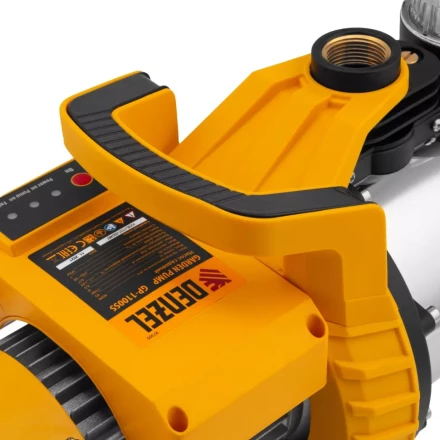 Садовый поверхностный насос Denzel 97305 GP1100SS, 1100 Вт, 4000 л/ч, подъем 45 м, пластик купить в Нягани