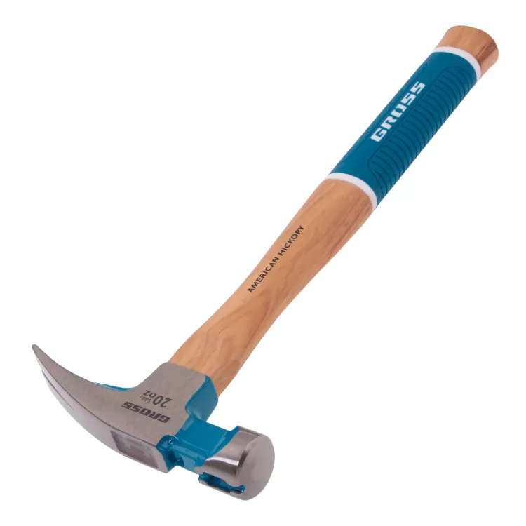 Молоток-гвоздодер,560 г Gross 10419, угол 75, магнит, обрезиненная рукоятка AMERICAN HICKORY купить в Нягани