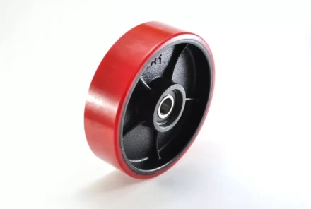 Колесо полиуретан 150х50 мм с подшипником для тележек гидравлических BFWL/BFL10/BFL15 131469 купить в Нягани