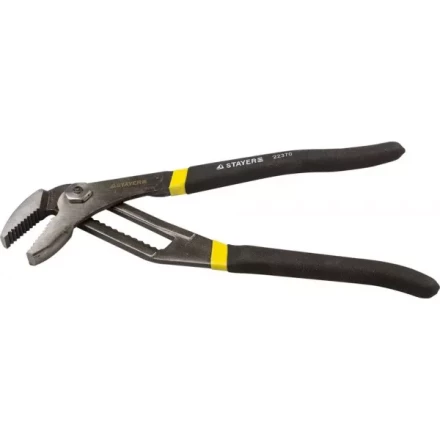 Клещи переставные &quot;HERCULES&quot;, хромированное покрытие, быстрый захват, двухкомпонентные ручки, 270мм, STAYER 22370_z01 купить в Нягани