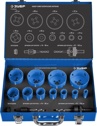 Наборы биметаллических коронок серия ЭКСПЕРТ купить в Нягани