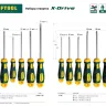 Набор отверток X-Drive, KRAFTOOL 250081-H6, Cr-Mo-V сталь, 6шт 250081-H6 купить в Нягани