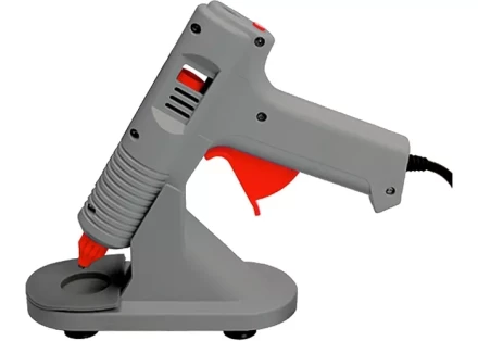 Клеевой пистолет с регулировкой температуры, 100W - 220V, с подставкой  MATRIX 930105 купить в Нягани