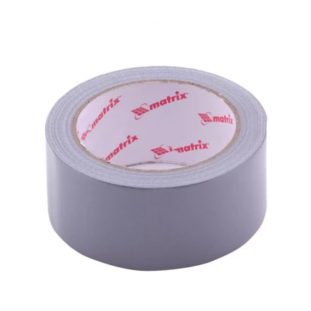 Лента армированная влагостойкая 48 мм х 25 м серебристая Matrix 89068 купить в Нягани
