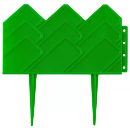 Бордюр декоративный GRINDA для клумб, 14х310см, зеленый 422221-G купить в Нягани