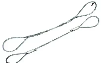 Строп канатный петлевой СКП 12.5 т L=2 м опрессовка купить в Нягани