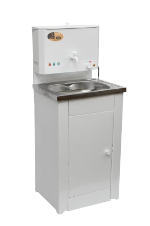 Умывальник дачный &quot;Комфорт&quot; ВИХРЬ с подогревом нержавейка белый 74/4/6 купить в Нягани