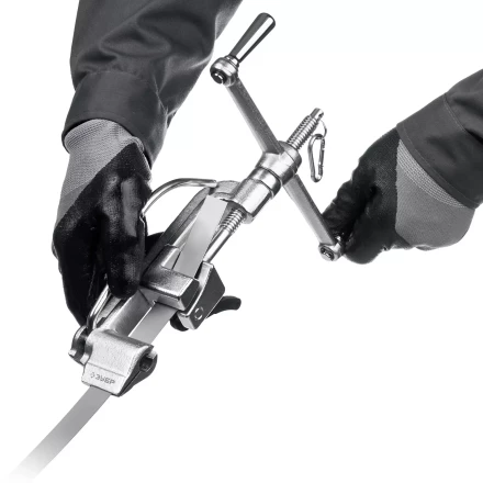 ЗУБР ИНВ-20, инструмент для натяжения стальной монтажной ленты, Профессионал (22627) купить в Нягани