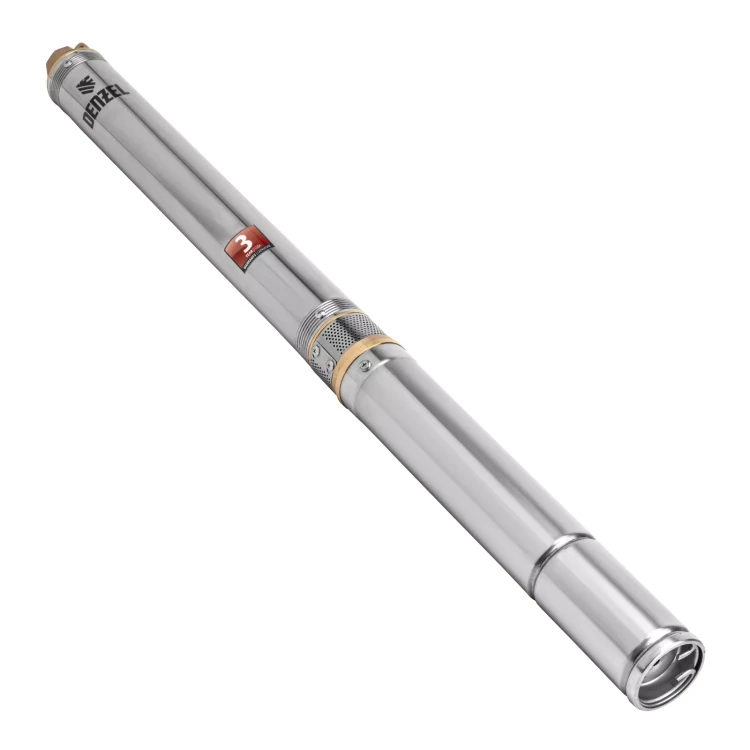Скважинный насос Denzel DWC-3-60, центробежный, диаметр 3", 800 Вт, 3300 л/ч, напор 60 м 97255 купить в Нягани