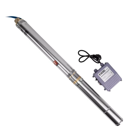 Скважинный насос Denzel DWC-3-60, центробежный, диаметр 3&quot;, 800 Вт, 3300 л/ч, напор 60 м 97255 купить в Нягани