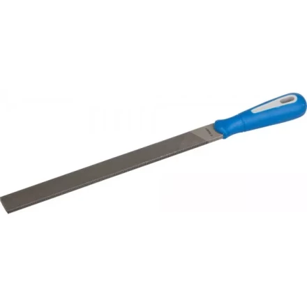 Напильник ЗУБР &quot;ЭКСПЕРТ&quot; плоский, двухкомпонентная рукоятка, № 2, 250мм 1611-25-2 купить в Нягани