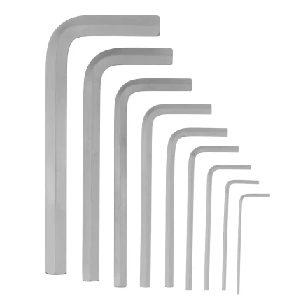 Набор ключей имбусовых, HEX, 1,5-10 мм, CrV, 9 шт. Сибртех 123667 купить в Нягани