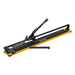 Плиткорез рельсовый 1200х16мм Denzel 877020 , каретка на подш., стальная станина, усил. рукоятка-пенал