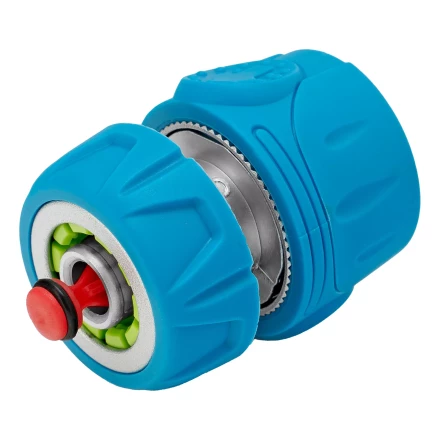 Соединитель быстросъемный Palisad 1/2&quot;, аквастоп, алюминий, TPR, Luxe 65835 купить в Нягани