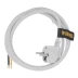 Шнур сетевой Denzel Energy Series, ПВС, 1,5 м, 3 x 1,5 мм, с неразборной вилкой, белый, 3 м, 37670 купить в Нягани