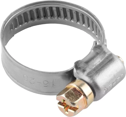 Хомуты ЗУБР &quot;ЭКСПЕРТ&quot;, нерж. сталь, накатная лента 9 мм, 12-20 мм, 200 шт 37820-12-20-200 купить в Нягани