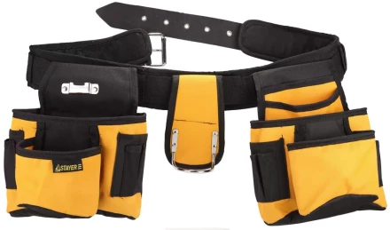 Пояс STAYER для инструментов, нейлоновый, 18 карманов 38612 купить в Нягани