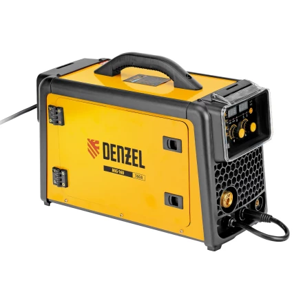Аппарат инвертор. полуавтомат. сварки  MIG-160, 160 А, ПВ 60%, катушка 5 кг// Denzel 94309 купить в Нягани
