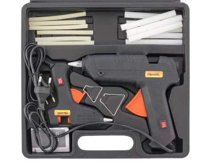 Набор клеевых пистолетов в кейсе 7/11 мм 20/100 Вт 3/8 г./мин. выключатель SPARTA 93038 купить в Нягани