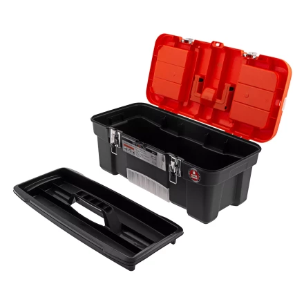 Ящик для инструмента с мет. замками 22&quot;, 560х285x235 мм Россия Stels 90748 купить в Нягани