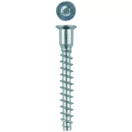 Винт-конфирмат ЗУБР оцинкованный, шестигранный шлиц, 7,0ммх70мм, 1800шт 4-308050-70-070 купить в Нягани