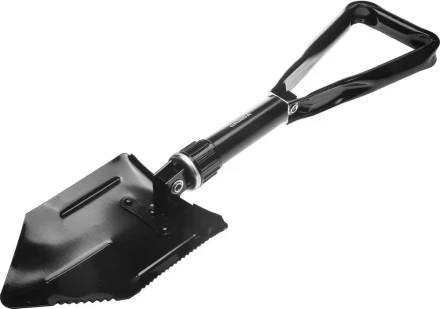 Лопата GRINDA складная, саперная, металлическая ручка, 240 / 578 мм 39470_z01 купить в Нягани