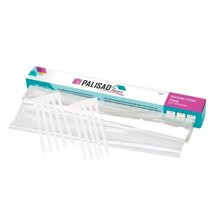 Рукав для запекания 3 м x 30 см, 10 хомутиков в комплекте, Home Palisad 950205 купить в Нягани